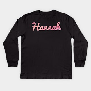 Hannah Kids Long Sleeve T-Shirt